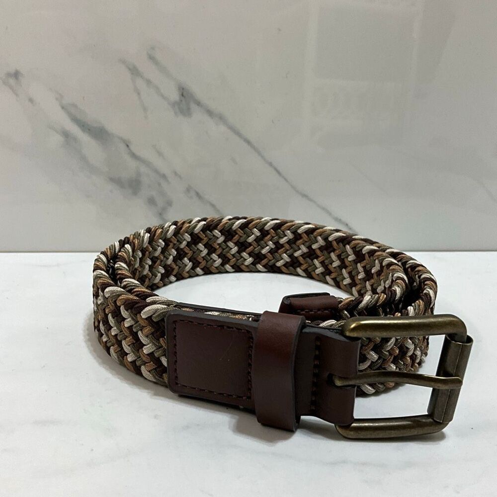 Youth Multi Colored Braided Belt